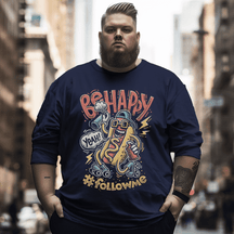 Be Happy Plus Size Long Sleeve T-Shirt