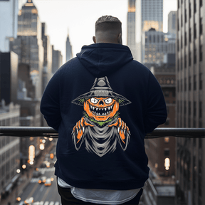 Happy Halloween Men's Plus Size Hoodie