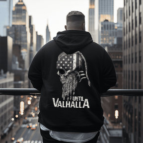 Until Valhalla Men's Plus Size Hoodie