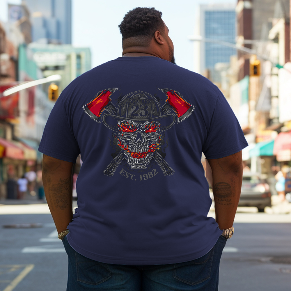 EST 1982 Plus Size Men T-Shirt