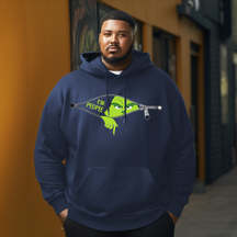 Ew People Funny Men's Plus Size Hoodie