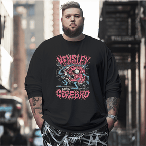 Cerebro Plus Size Long Sleeve T-Shirt