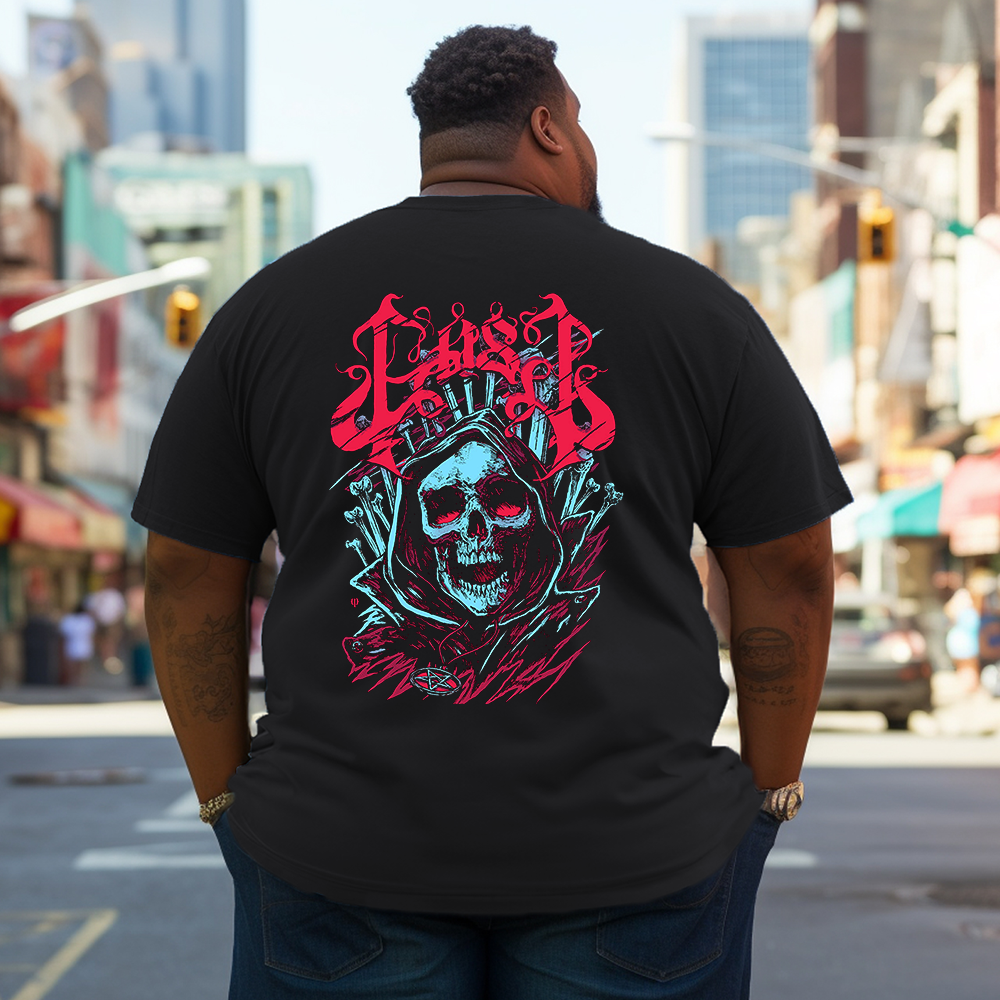 North America tour Plus Size Men T-Shirt