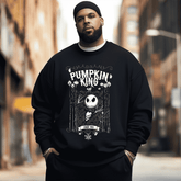 PUMPKIN KING  Men's Plus Size Sweatshirt