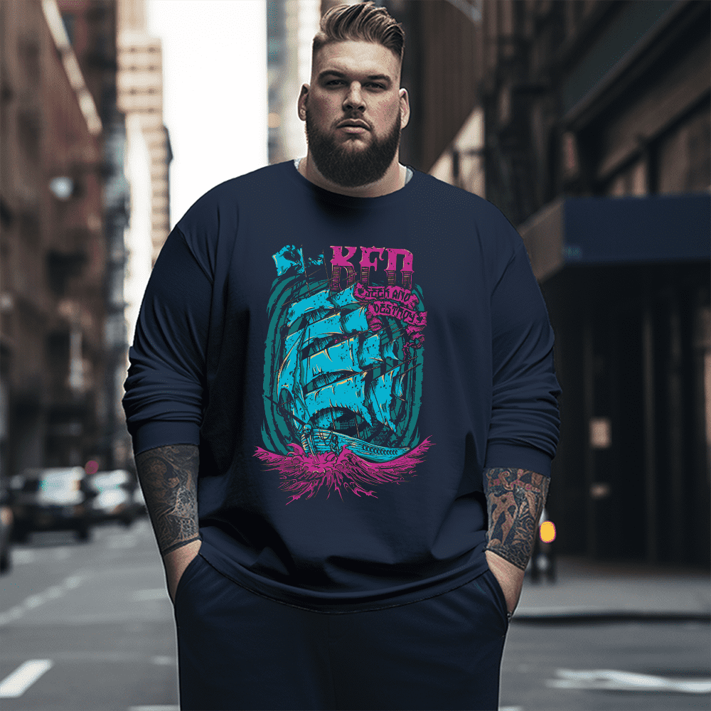 Search and Destroy Plus Size Long Sleeve T-Shirt