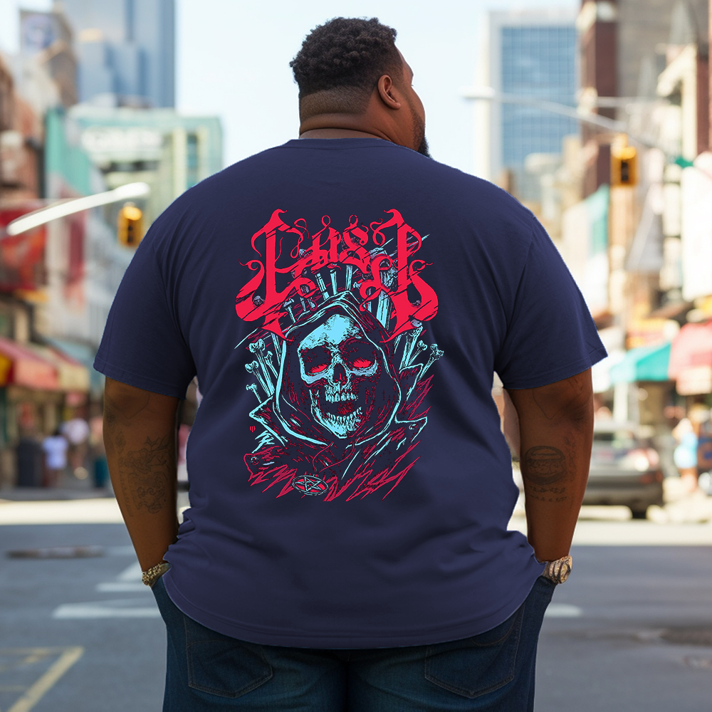 North America tour Plus Size Men T-Shirt