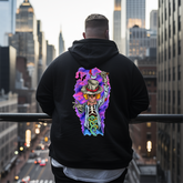 Halloween Men's Plus Size Hoodie