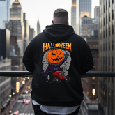 Halloween Men's Plus Size Hoodie