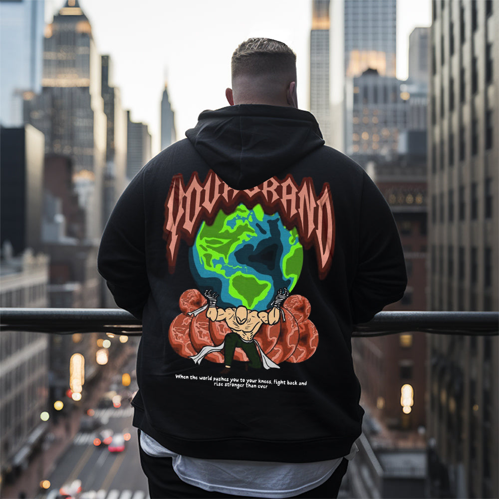 Plus size thrasher outlet hoodie