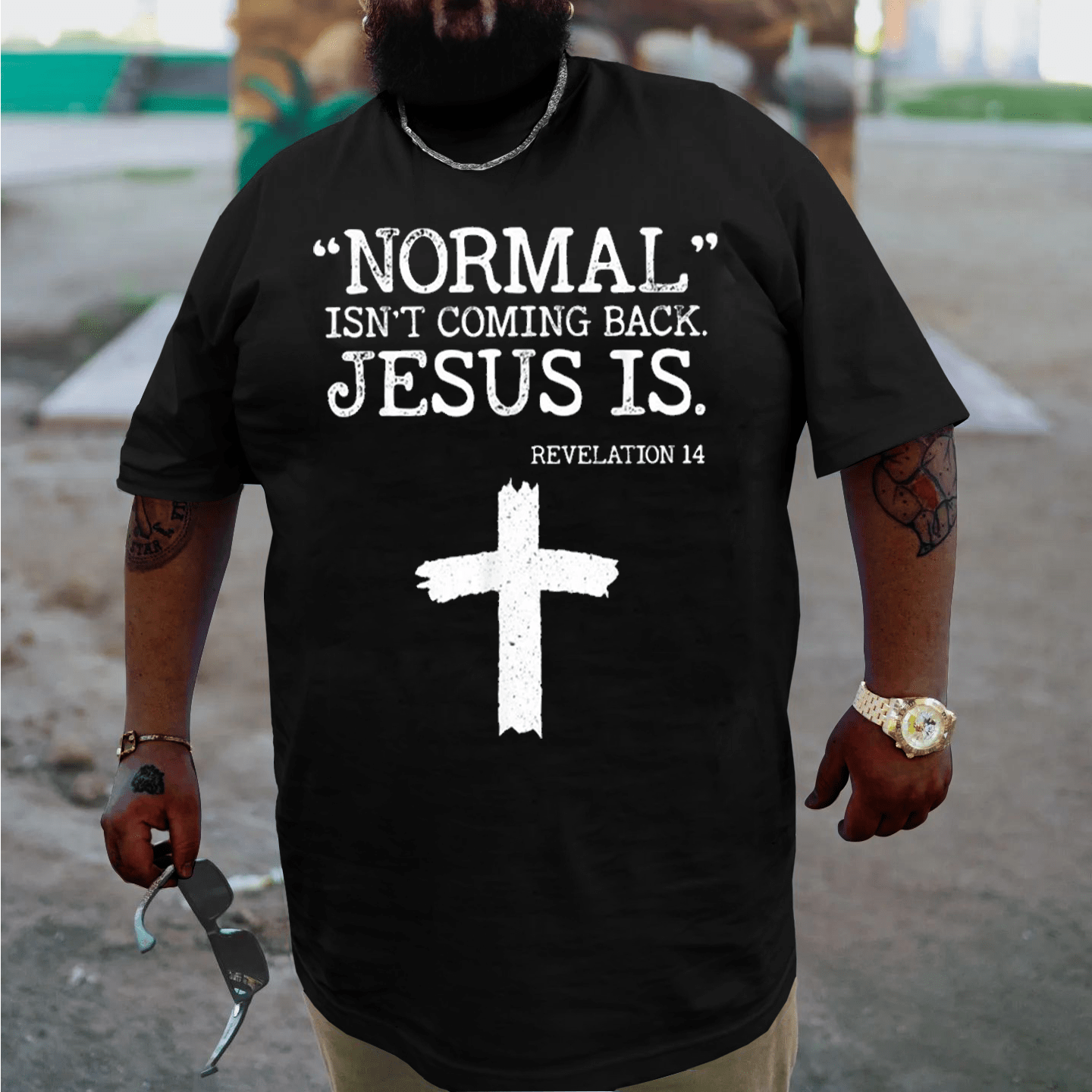 Normal Isn't Coming Back But Jesus Is Revelation 14 T-Shirt