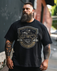 Men's Legendary Rider Plus Size T-Shirt