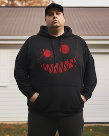 Men's punk Plus Size Hoodie