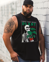 Skull Men's Sleeveless Tee